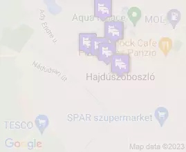 2 Unterknfte auf der Karte in Hajduszoboszlo