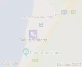 7 Unterkünfte auf der Karte in Balatonvilagos