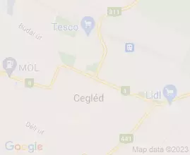 1 Unterkünfte auf der Karte in Cegled