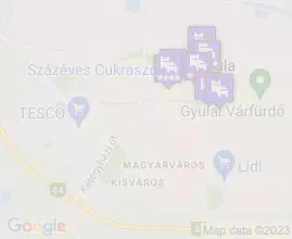 0 Unterknfte auf der Karte in Gyula