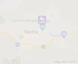 9 Unterkünfte auf der Karte in Tapolca