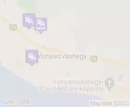 10 Unterkünfte auf der Karte in Vonyarcvashegy
